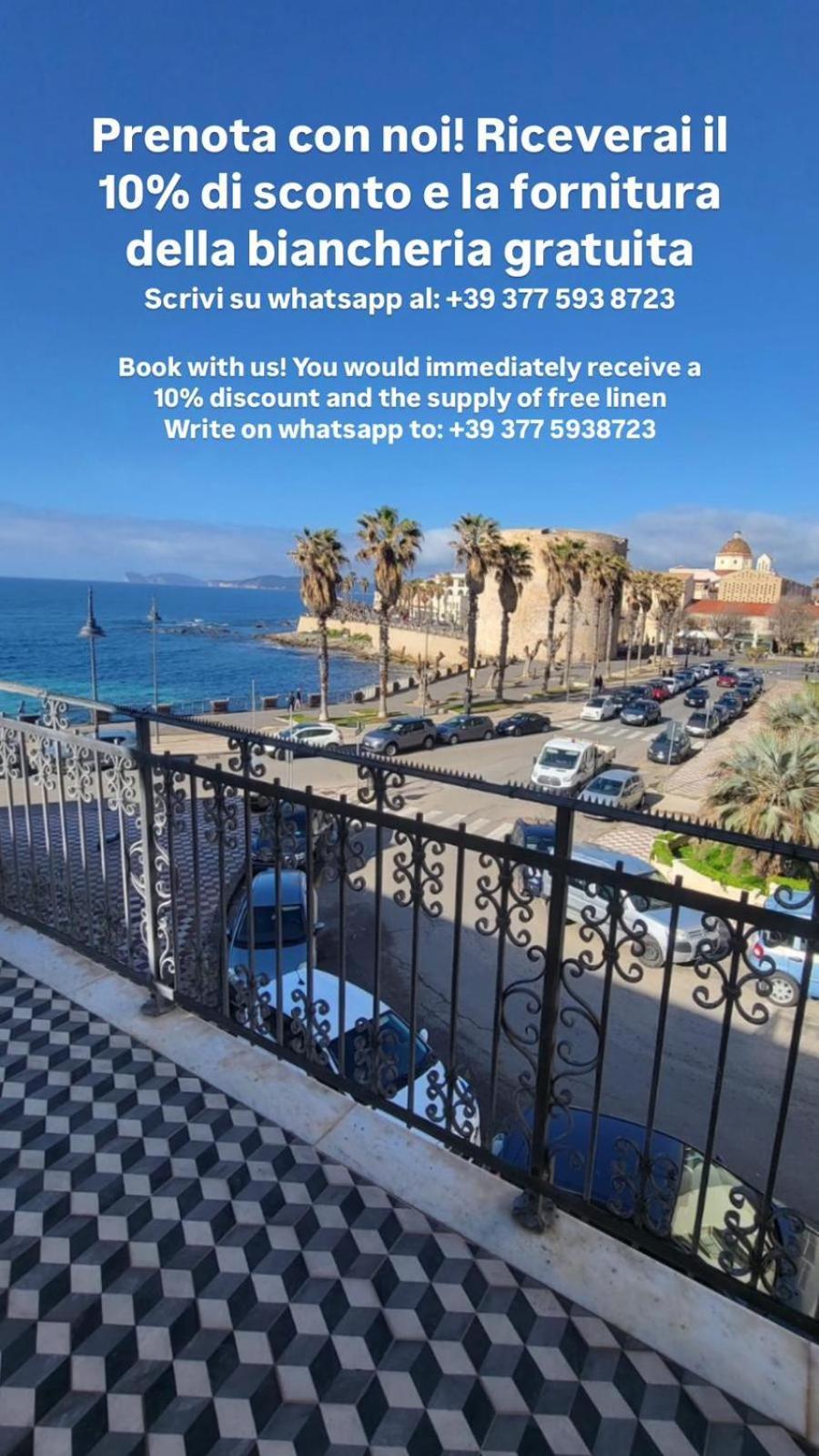 Romantic House Spettacolare Vista Mare Unica Nel Suo Genere 阿尔盖罗 外观 照片